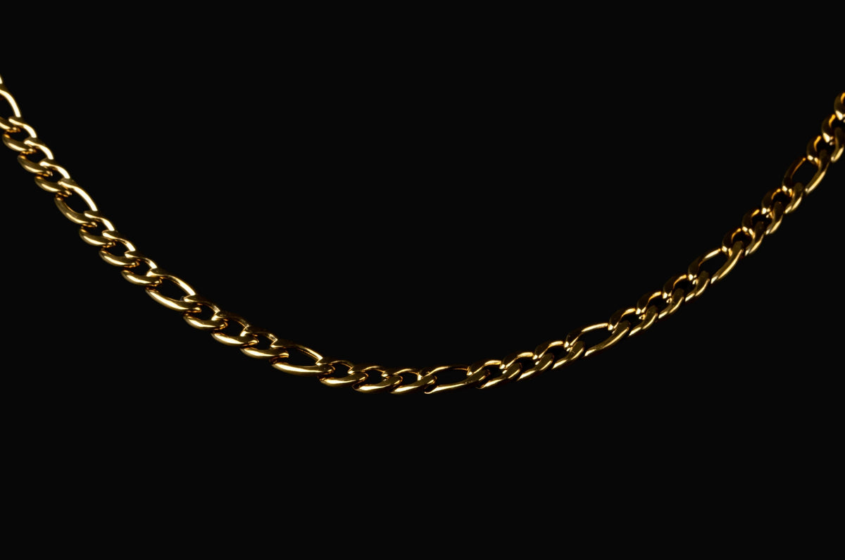 BLCKKRWN Figaro chain link pattern detail